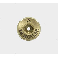 28 Nos. Nosler Primed Brass - 100ct - American Reloading