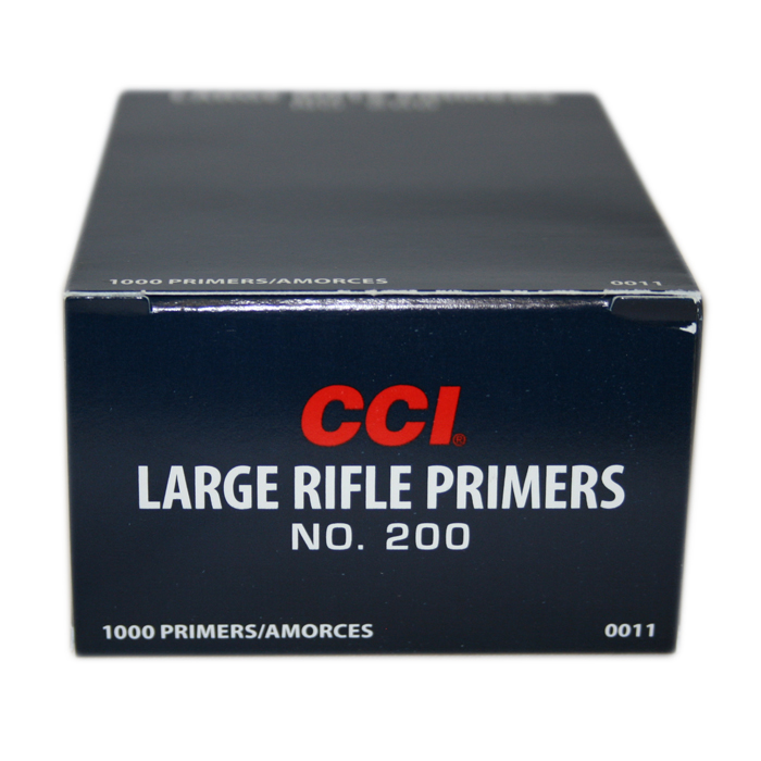CCI 200 Large Rifle Primers (Box of 1,000) - Precision Reloading