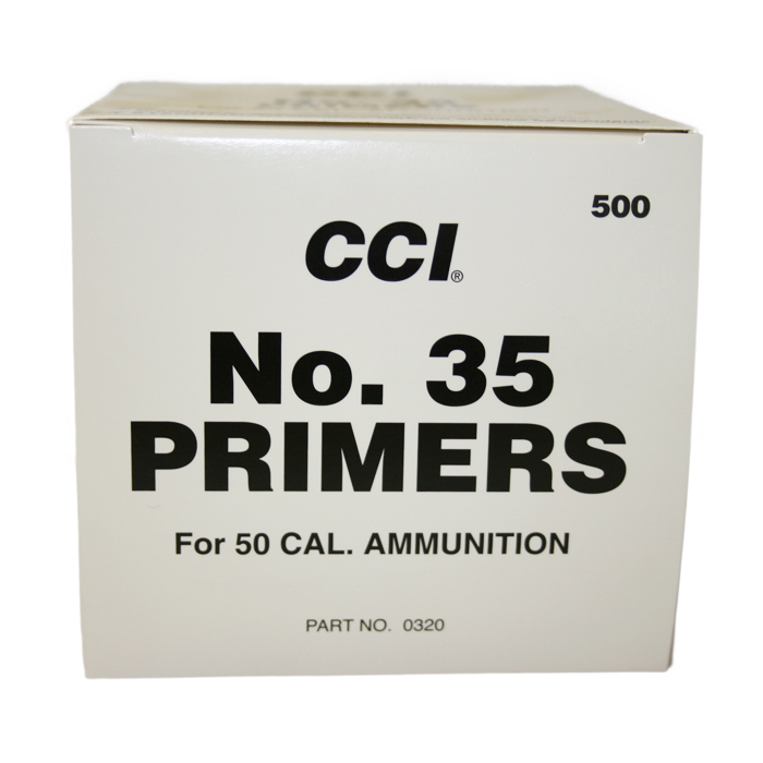 CCI 35 50 BMG Primers (Box of 500) - Precision Reloading