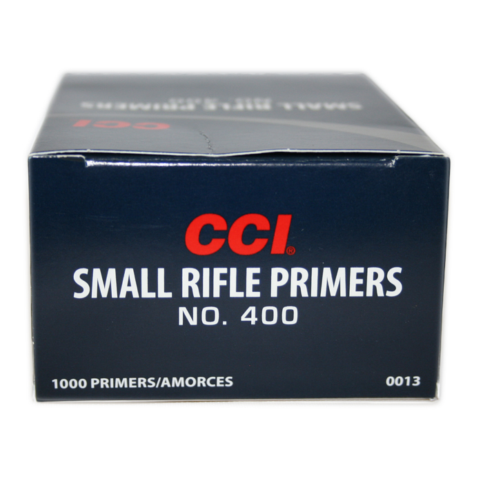 CCI 400 Small Rifle Primers (Box of 1,000)