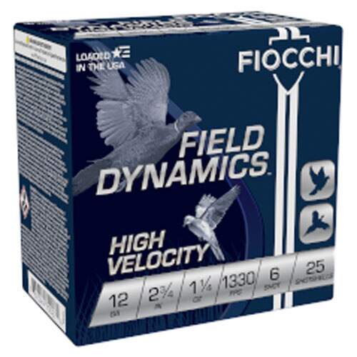 Fiocchi Shooting Dynamics Target Load Lead Shot 12 Gauge Ammo 1 oz