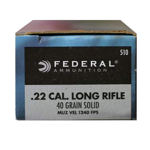 Federal 22 Long Rifle High Velocity Lightning 40 Gr. Solid