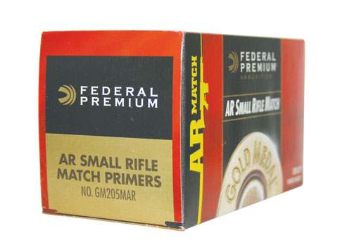 Federal 205MAR Small Rifle Match AR Primers (Box of 1,000) - Precision Reloading