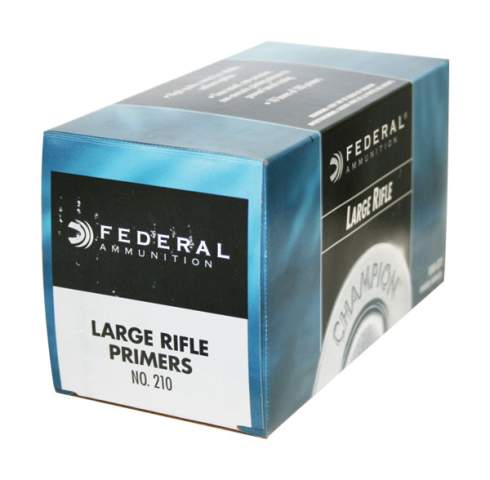 Federal Large Rifle Primers (Box of 1,000) - Precision Reloading