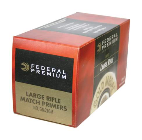 Federal match large rifle primers