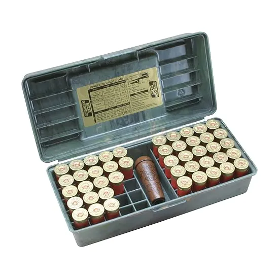 MTM 50 Round Shotshell Case (Wild Camo) 12 Ga. - Precision