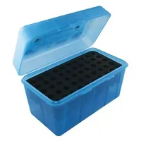 Berry's Plastic Ammo Storage Box - Clear, Holds 50 Rounds Of .308 / .243 Caliber 5 thumbnail image