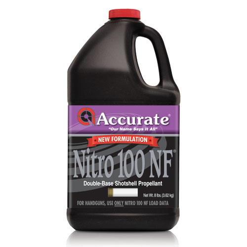 Accurate Nitro 100 NF Smokeless Powder (8 lb.) - Precision Reloading