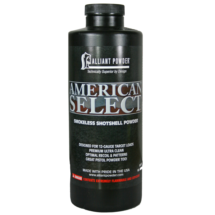Alliant American Select Smokeless Powder (1 lb.) - Precision Reloading
