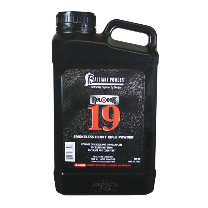 Alliant Reloder #19 Smokeless Powder (5 lb.) - Precision Reloading