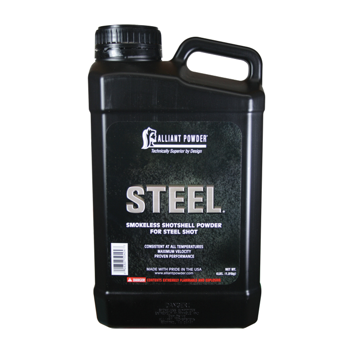 Alliant Steel Smokeless Powder (4 lb.) - Precision Reloading