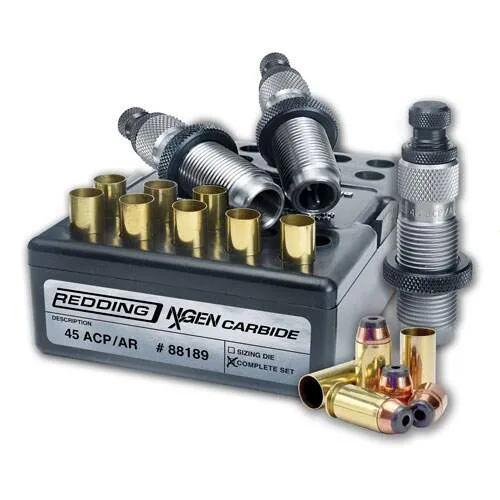 Redding Carbide Competition Pro Series 3 Die Set 45 ACP NXGen