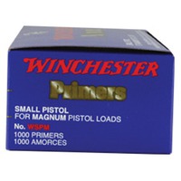 Winchester Small Pistol Magnum Primers (Box of 1,000) - Precision Reloading